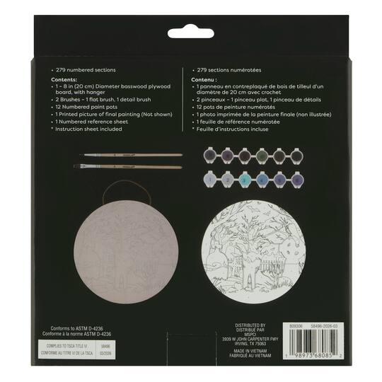 8" Zombie Hand Paint-by-Number Plywood Surface Kit by Artist's Loft®